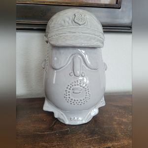 Jonathan Adler Macho Macho Cop Canister New